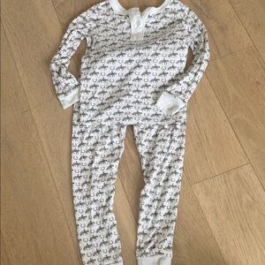 Lila and Hayes cowgirl rodeo print pajama set